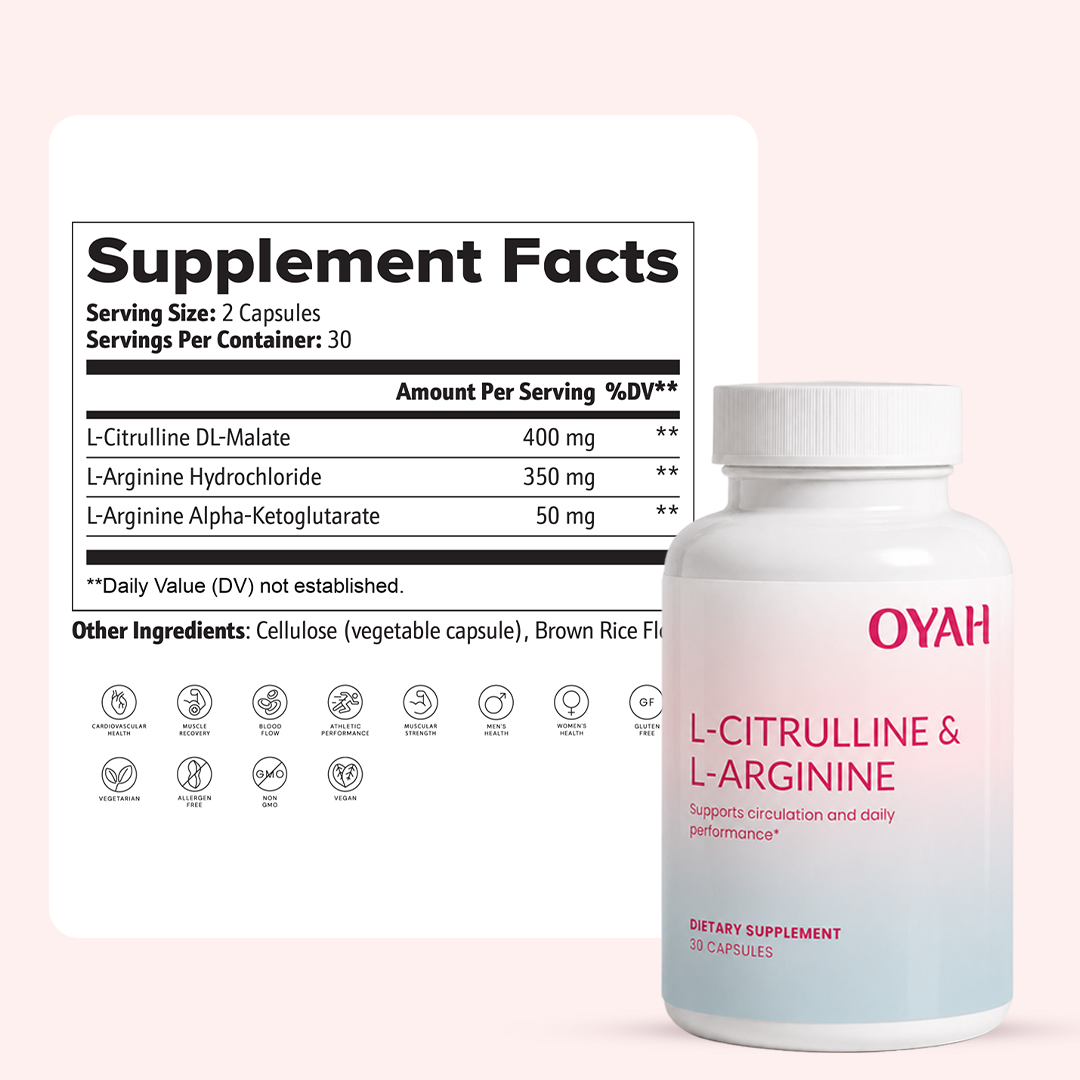 L-Citrulline & L-Arginine Stack